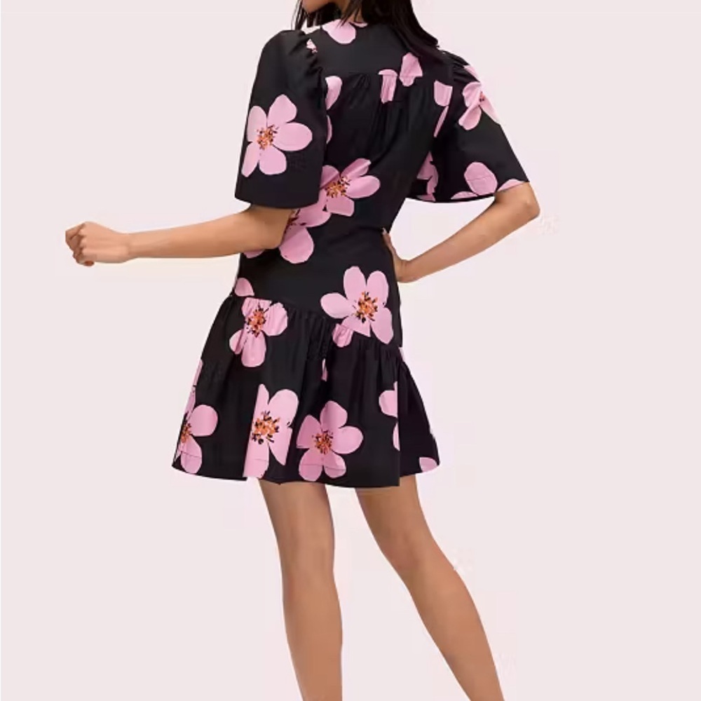 Kate Spade Grand Flora Fit & Flare Floral Dress Size 2 NWOT - Picture 2 of 15